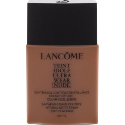Lancôme Teint Idole Ultra Wear Nude ľahký zmatňujúci make-up 12 Ambre 40 ml