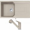 Franke UBG 611-86 sahara + Franke FC 9547.082 NOVARA PLUS sahara