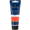 Akrylová farba 75 ml červená