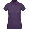 B&C Polokošile Inspire Polo, z bio bavlny, krátký rukáv, dámská COT010440u3804-radiant pur XL Purpurová radiant