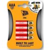 JCB zinkovo-chloridová batéria R03, blister 4 ks