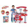 Hračka G21 Dětská kuchyňka velká s příslušenstvím červená