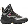 Dámska outdoorová obuv Merrell, ROGUE HIKER MID GTX čierna,biela,oranžová,ružová, 37 EU