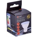 Solight LED žiarovka , bodová , 7W, GU10, 4000K, 500lm, biela