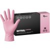 Espeon Nitrilové rukavice NITRIL COMFORT 100 ks, nepudrované, ružové, 3.8 g Veľkosť: M