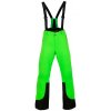 Alpine Pro Nudd 4 Pánske lyžiarske nohavice MPAM311 Neón zelená XL