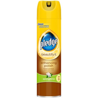 Pledge Pronto Wood 5in1 leštenka na drevo Springtime 250 ml