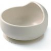 BabyOno Silikónová miska s prísavkou Beige