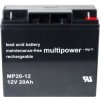 Multipower Akumulátor UPS APC Smart-UPS SUA1500I 20Ah (nahrádza aj 18Ah) - Powery Lead-Acid 12V - originálny