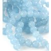 Modrý Chalcedon korálky 6mm - 65Ks