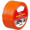 Páska fasádna textilná UV odolná 48mmx50m oranžová