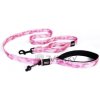 EzyDog Vodítko Soft Trainer 25mm/180cm Ružové camo