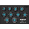 HAZET 900SK/10, Sada nástrčných hlavic pro rázový utahovák | 1/2 palce čtyřhran, trakční profil vnější šestihran