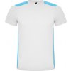 Roly Pánske a detské športové tričko DETROIT Farba: WHITE/TURQUOISE, Veľkosť: 4