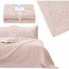 Nádherný ružový prehoz na posteľ OPHELIA, z mikrovlákna, 220x240 4251838554838