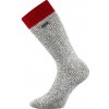 VoXX® Haumea Unisex froté ponožky BM000000643200102524 tmavo červená 35-38 (23-25)