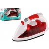 Teddies Žehlička plast 17cm na batérie so zvukom so svetlom v krabici 21x13x9cm 00861737