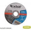 Kotouče řezné na kov, 5ks 125x1,6x22,2mm EXTOL CRAFT 106920