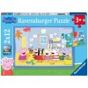 Ravensburger Prasiatko Peppa: Peppino dobrodružstvo 2x12 kusov