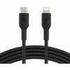 Belkin CAA003bt2MBK BOOST Lightning a. USB-C, 2m, černý