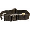 Obojek BAF nylon černý 4x43-74cm