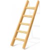 Drevený jednostranný oporný rebrík Sadař, 5 m