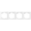 Kanlux 25124 LOGI Štvornásobný vertikálny rámik Biela