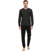 Gianvaglia pánske pyžamo (2501/black) viacfarebné
