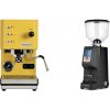 Profitec GO, yellow + Eureka Atom Specialty 65, black