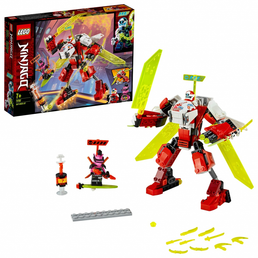 LEGO® NINJAGO® 71707 Kai a robotická stíhačka