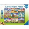 Ravensburger Spielverlag Puzzle 200 dielikov Ravensburger - Monumenty