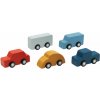 Sada autíčok PlanToys Sada mini drevených autíčok (8854740062864)