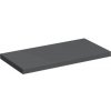 Doska pod umývadlo na mieru Jungborn TRENTA antracit matná dĺžka 60 cm až 250 cm x 50,2 cm x 5,4 cm