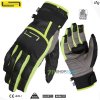 Lindstrands Nyhusen glove, čierno žltá, 8