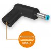 USB-C napájecí redukce 4.5*3.0mm pro notebooky HP