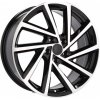 Racing Line B5329 6.5x16 5x112 ET45 Polished + Black