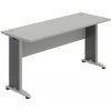 OFFICE PRO s.r.o. HOBIS kancelársky stôl pracovný rovný - CE 1600, šedá