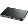 Zyxel XGS2220-54HP, L3 Access Switch, 600W PoE, 40xPoE+/10xPoE++, 48x1G RJ45 2x10mG RJ45, 4x10G SFP+ Uplink, incl. 1 yr