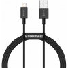Baseus CALYS-A01 Superior Fast Charging dátový kábel USB to Lightning 2.4A 1m Black