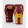 Boxerské rukavice Venum Reverso - Cherry Red/Gold Velikost: 12oz