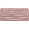 Logitech K380s Pebble Keys 2 - Bluetooth klávesnica - ružová - US 920-011853