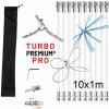Rotačná kefa na čistenie komína Komplet TURBO Premium® PRO - 10m