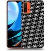 Picasee silikónový čierny obal pre Xiaomi Redmi 9T - Separ - White On Black 2