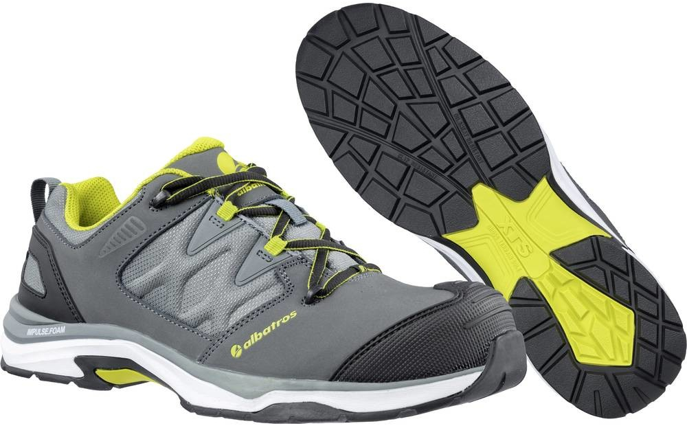 Albatros ULTRATRAIL GREY LOW ESD S3 bezpečnostná obuv sivá