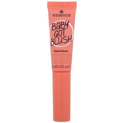Essence Baby Got Blush Liquid Blush tekutá tvářenka 10 ml odstín 40 Coral Crush