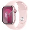 Apple Watch Series 9, Cellular, 41mm, Pink, Light Pink Sport Band - M/L (MRJ03QC/A)