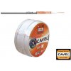 Koaxiálny kábel KF114 CAVEL 100m cievka, celomedenný