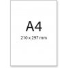 Školský výkres A4, 180g, biely (10ks)