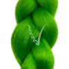 100% kanekalon Super Braid - Green