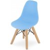 Bestent detská stolička škandinávsky štýl Classic Blue